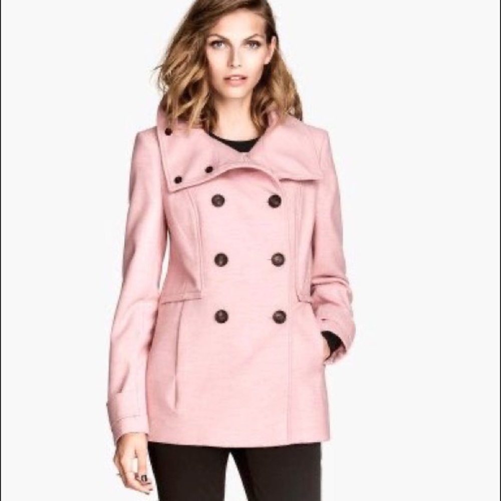 Pink coat by H&M